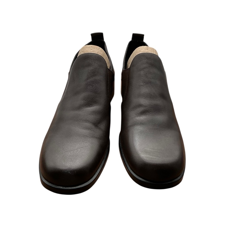 Laura Scott Classic Brown Leather‎ loafers size 9.5M